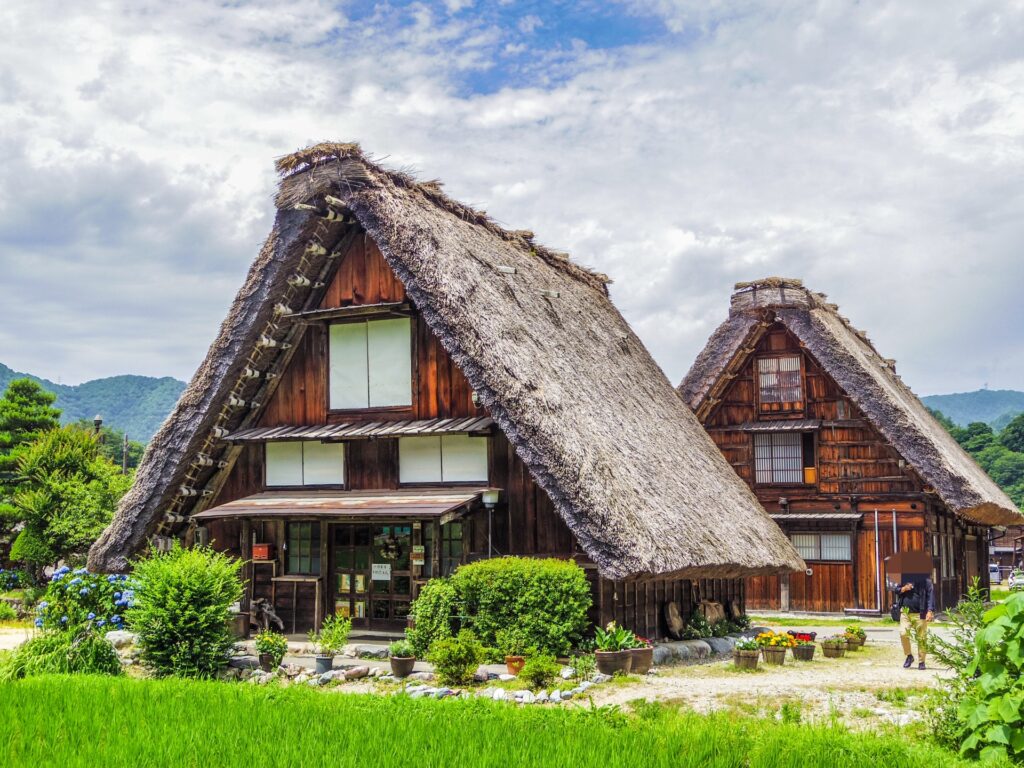 岐阜の白川郷(合掌造り)