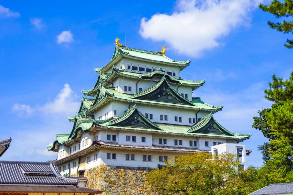 愛知県のシンボル、名古屋城
