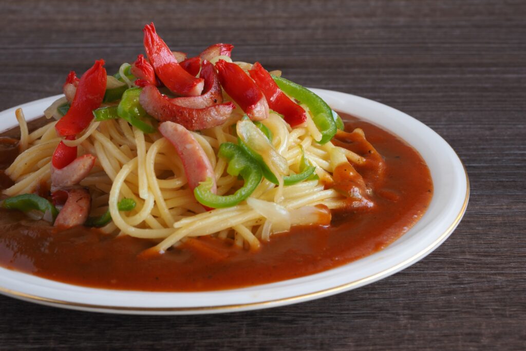 愛知のご当地グルメ（あんかけスパゲッティ）