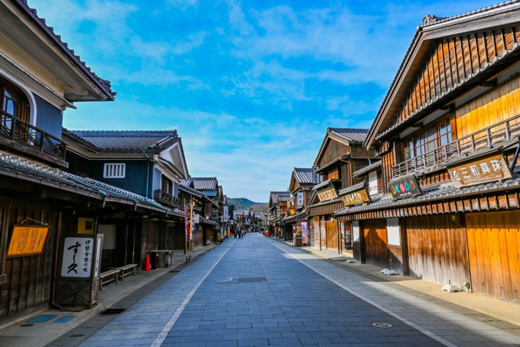 三重県伊勢市のおかげ横丁