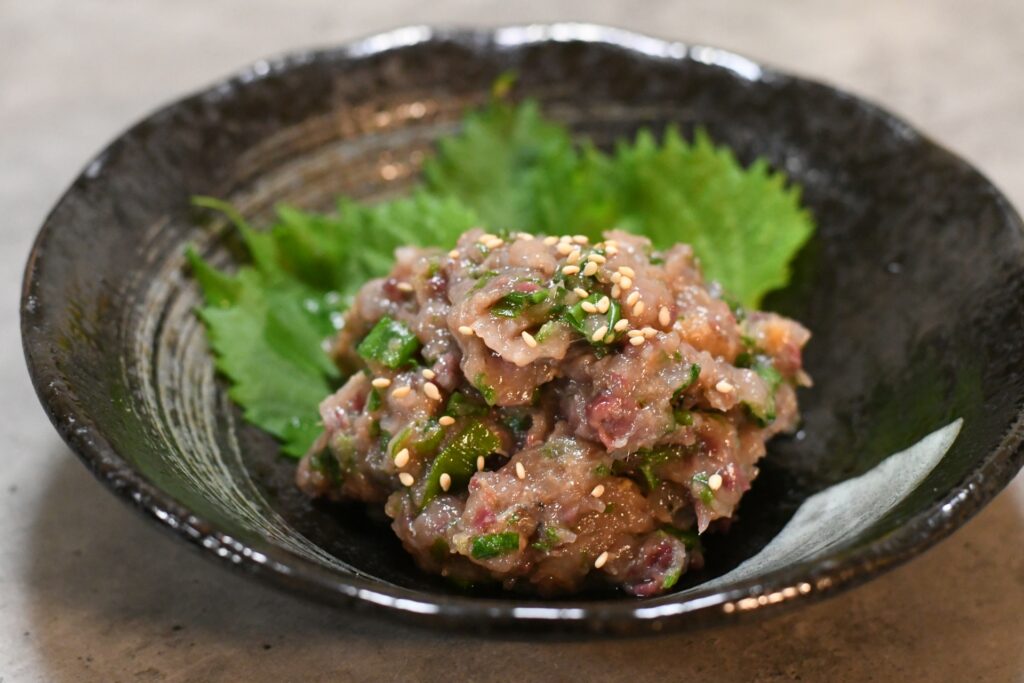 千葉のご当地グルメ(なめろう)