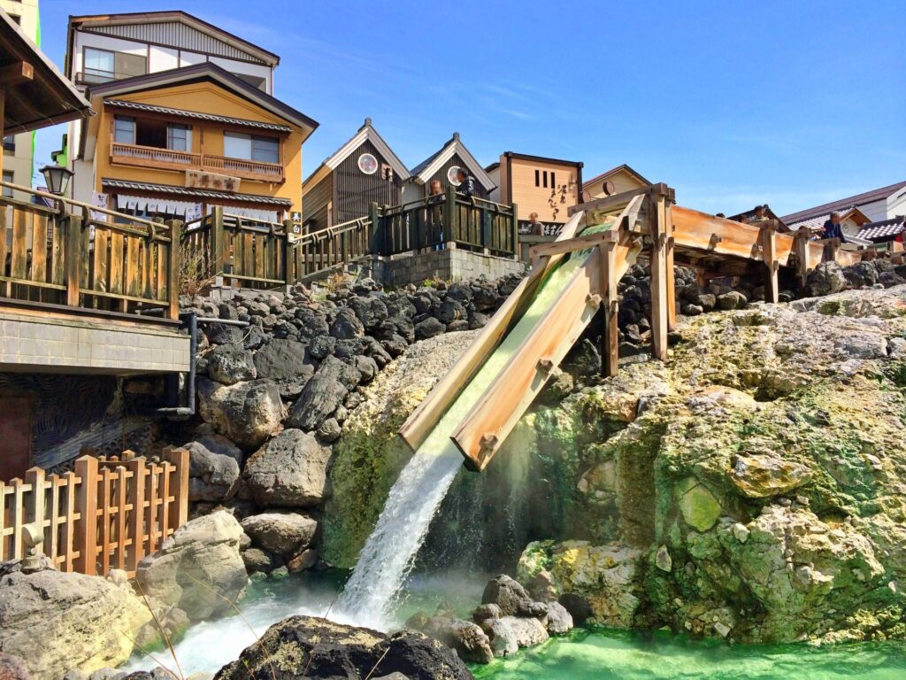 群馬の観光地(草津温泉)