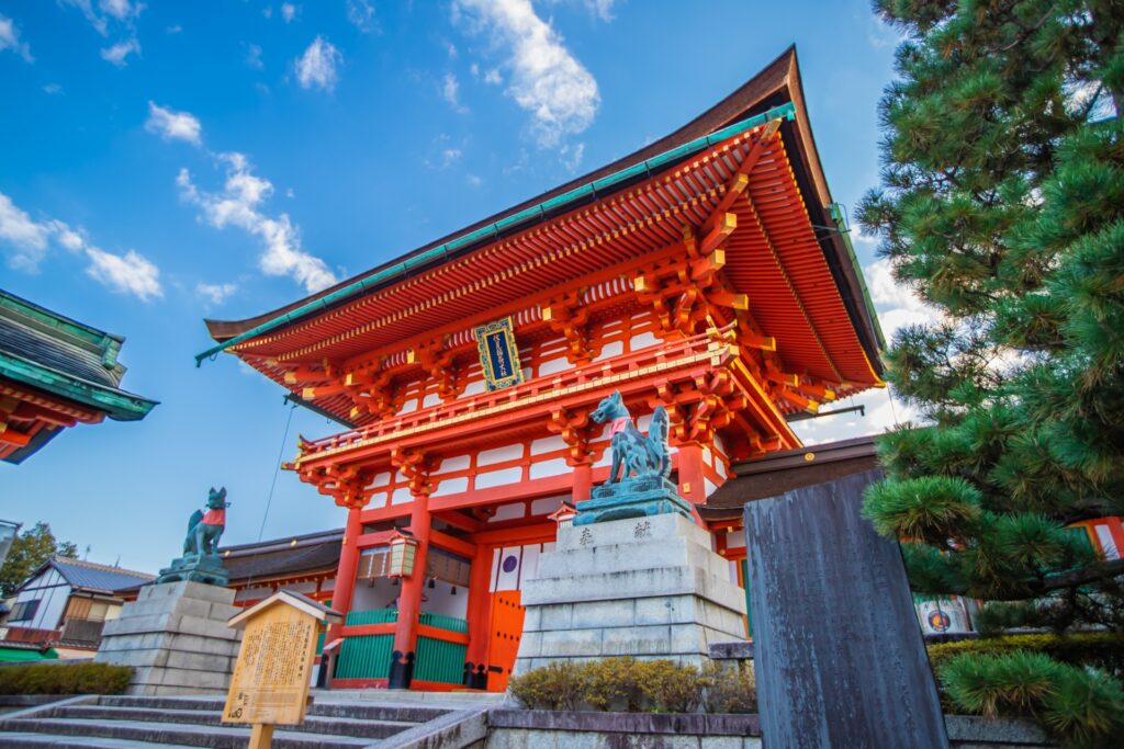 京都の伏見稲荷大社