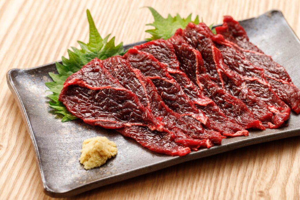 和歌山のご当地グルメ（鯨肉）
