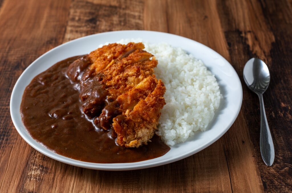 鳥取のご当地グルメ(チキンカツカレー)